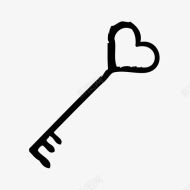 钥匙爱情婚姻图标图标