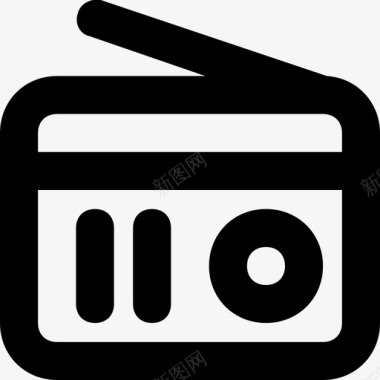 传输收音机电子设备媒体图标图标