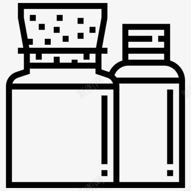 油瓶子乳液图标图标