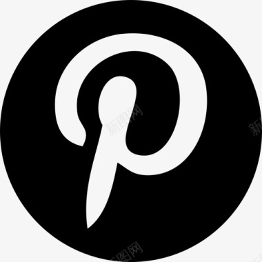 pinterest图标