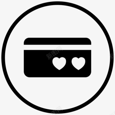 信用卡信用卡地址卡借记卡图标图标