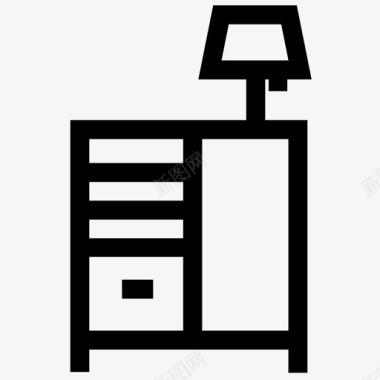 橱柜灯内部图标图标