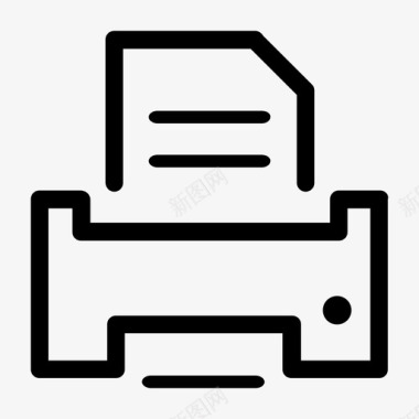 print图标