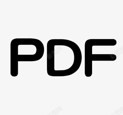 pdf模板pdf图标