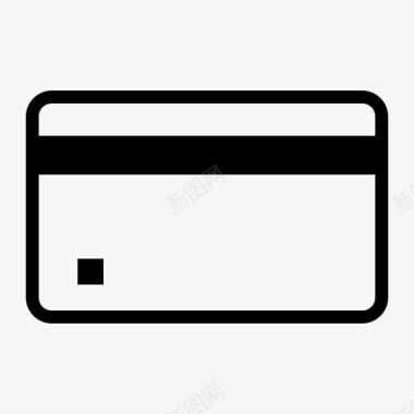 账单信用卡支付图标图标