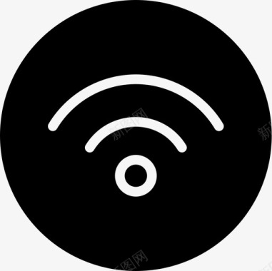 海藻群群蜂wifi图标---充图标