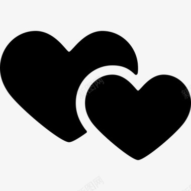 两颗心做我的情人图标图标