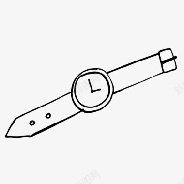 手表时钟草图图标图标