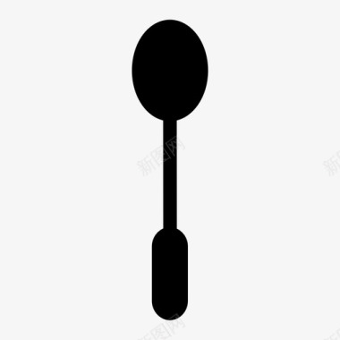 勺子餐具厨房图标图标