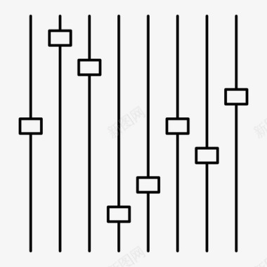 音频均衡器设置功能siji系统图标图标