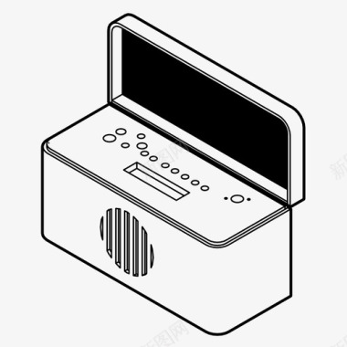 音乐免费图标收音机音乐调谐器电台图标图标