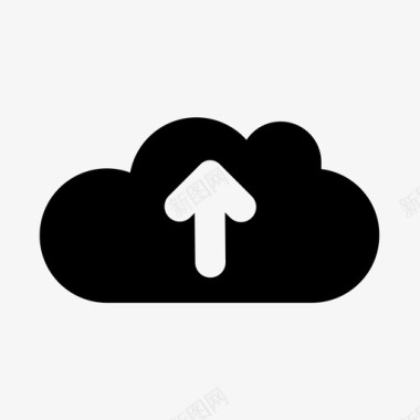 上传云icloud存储图标图标