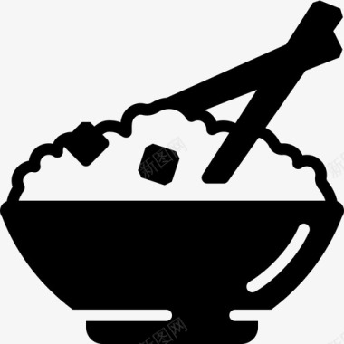 鳗鱼米饭亚洲米饭烹饪饮料图标图标