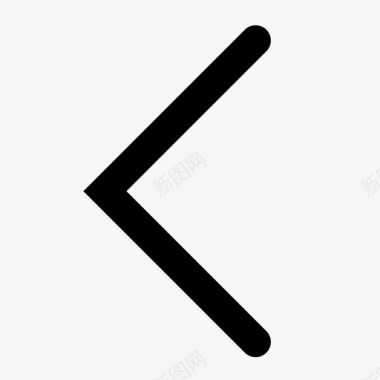 向左旋转箭头-向左图标