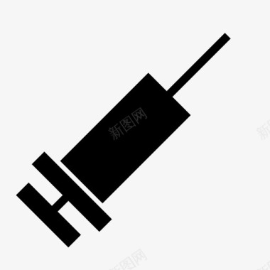 注射器注射药房图标图标