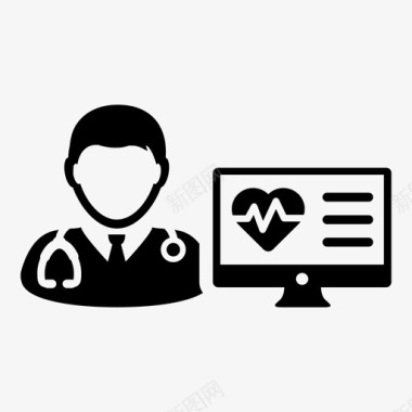 QQ咨询医生咨询医疗图标图标