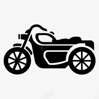 摩托车,电动车图标
