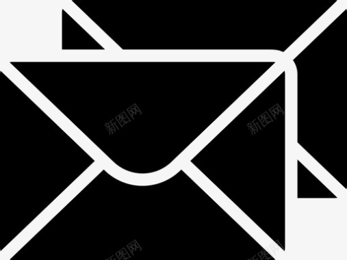 信封的消息邮件信封信件图标图标