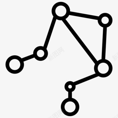 星座星盘星座空间恒星图标图标