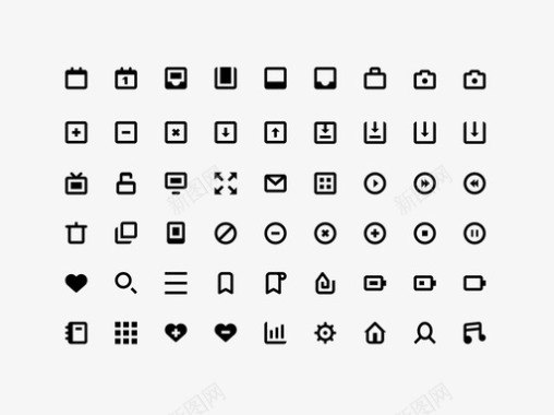 32x32排序32x32_icons_robin-kylander图标