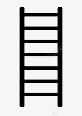 装饰性梯子梯子图标图标