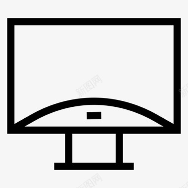 桌面显示器桌面屏幕图标图标