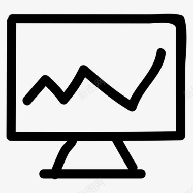 电脑屏幕显示器计算机设备显示器图标图标