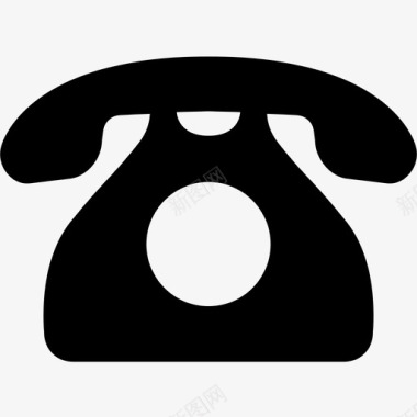 电话通讯复古图标图标