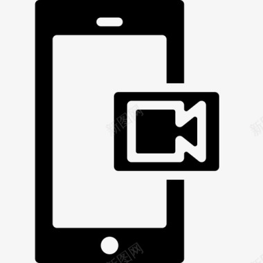 手机腾讯视频视频电话功能媒体图标图标