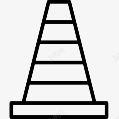 安全标示牌建筑拦截器保险杠图标图标