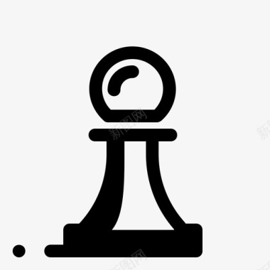 棋子游戏头脑图标图标