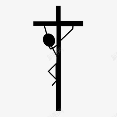 十字架耶稣基督十字架图标图标