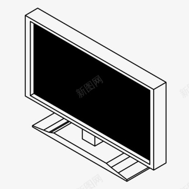 娱乐头条图标电视娱乐监视器图标图标