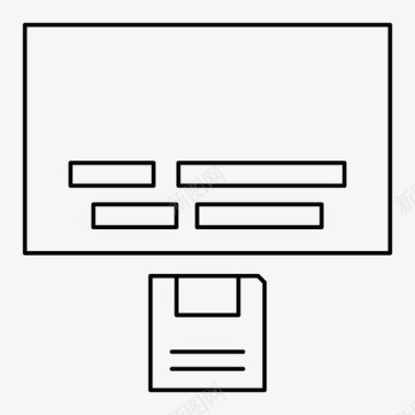 零售机保存字幕内容记录图标图标