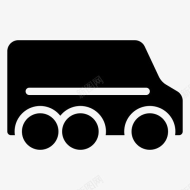 公共交通标识货车汽车公共汽车图标图标
