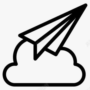 服务器天气商业连接图标图标