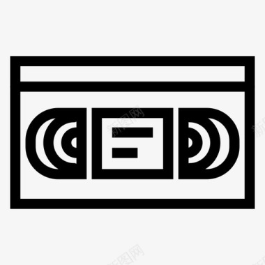 录音机磁带娱乐图标图标
