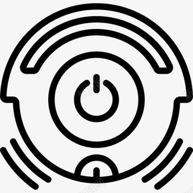 自动roomba电源报警器蜂鸣器图标图标