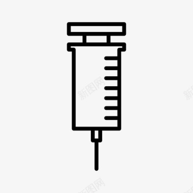 医药健康注射器医生健康图标图标