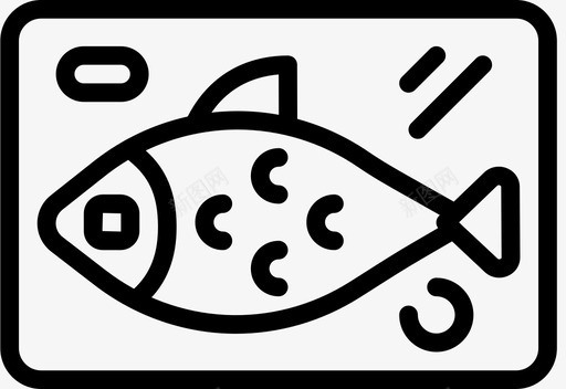 鱼煮喝图标图标