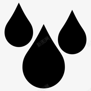 雨水水滴雨水水图标图标