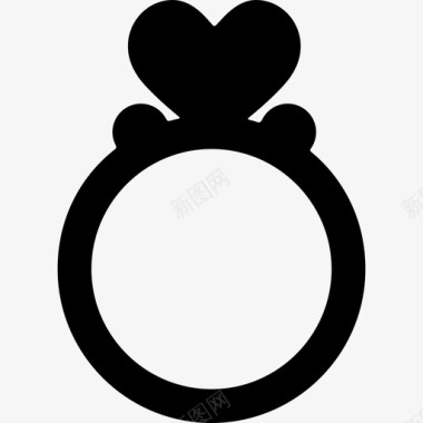 用心的戒指做我的情人图标图标