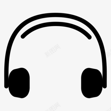 耳机音乐播放器图标图标