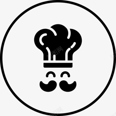 厨师烹饪厨房图标图标