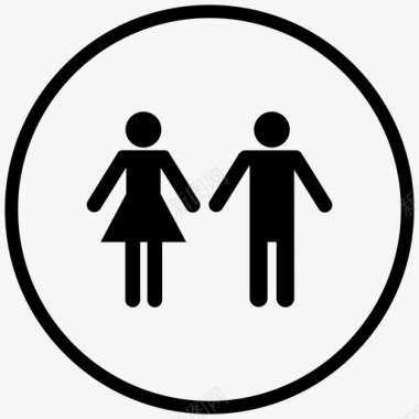 家庭夫妻男女图标图标