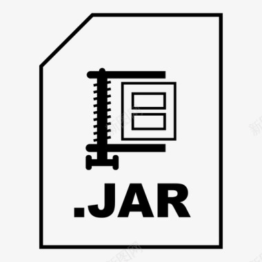Javajararchive类图标图标