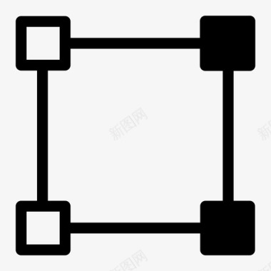 选取框拖动放大图标图标