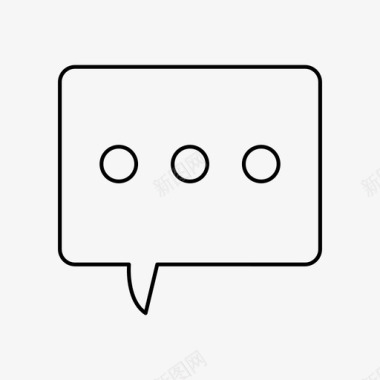 对话框语音气泡对话框对话图标图标