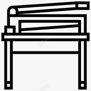 鸡年素材剪纸剪纸机切纸机办公用品图标图标