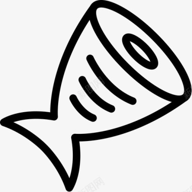 鱼吃食物图标图标